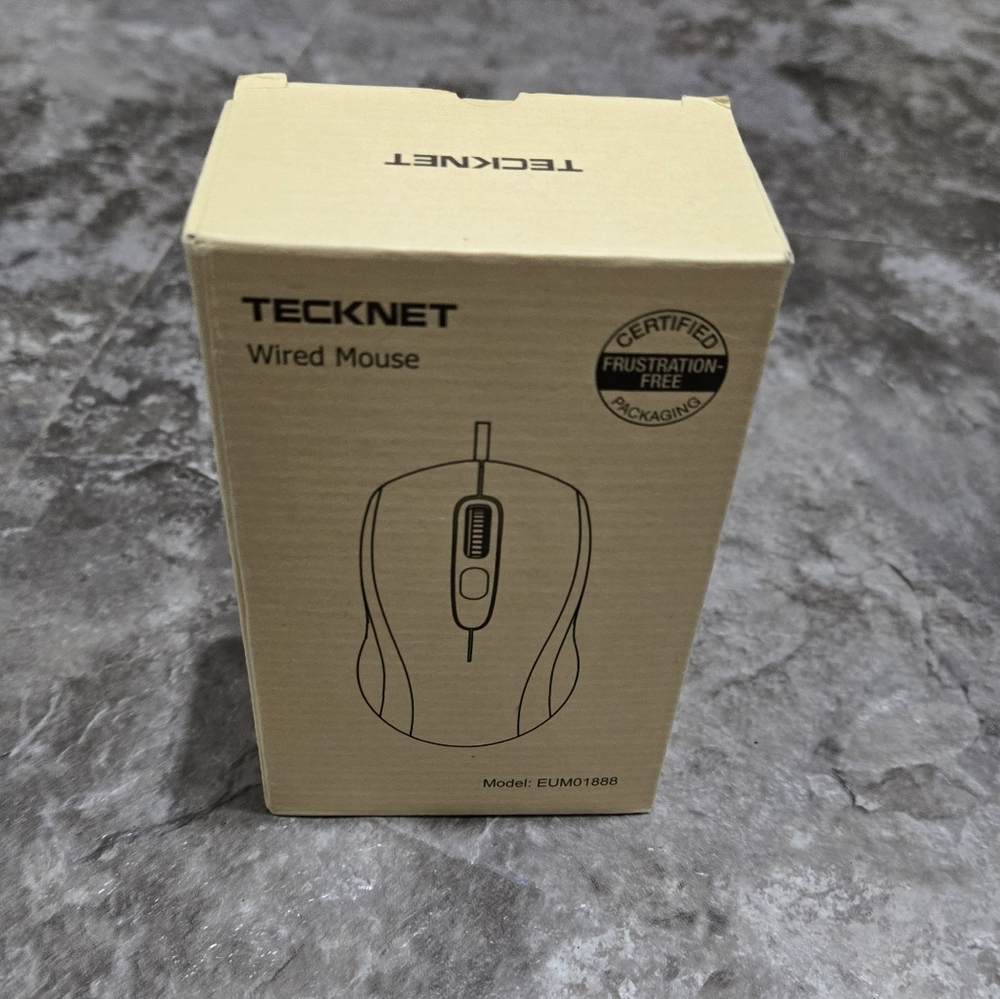 TECKNET Wireless Mouse, Optical Computer Mouse tested works missing receiver